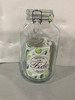 BORMIOLI ROCCO FIDO STORAGE JAR - WIRE BAIL - 4LITER - CLEAR New