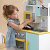 TEAMSON KIDS LITTLE CHEF FLORENCE CLASSIC INTERACTIVE WOODEN PLAY KITCHEN