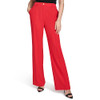 HS4G0A4G Halston Women's Straight Leg Woven Suiting Pant Red Size 10 New