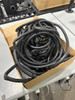 GENERIC EXPANDABLE GARDEN HOSE WITH WALL HOOK, 100FT - BLACK/GRAY