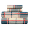Kathy Ireland 100% TurkPad Cotton Flannel Sheet Set Signature Plaid King
