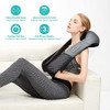 MEDCURSOR NECK MASSAGER PORTABLE ELECTRIC SHIATSU BACK MASSAGE HEAT - BLACK