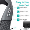 MEDCURSOR NECK MASSAGER PORTABLE ELECTRIC SHIATSU BACK MASSAGE HEAT - BLACK