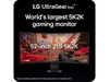 LG UltraGear 52 inch UHD 4K 240Hz AMD FreeSync Premium (Adaptive Sync) HDR600