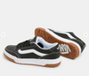 VANS HYLANE UNISEX SHOES - SIZE: MEN 9 WOMEN 10.5 (AU/UK M8 W8) - BLK WHITE