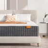 SWEETNIGHT QUEEN MATTRESS-QUEEN SIZE MATTRESS 10" MEMORY FOAM - WHITE/GREY New