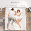 SWEETNIGHT QUEEN MATTRESS-QUEEN SIZE MATTRESS 10" MEMORY FOAM - WHITE/GREY New