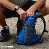 VIBRELLI HYDRATION BACKPACK & 2L HIGH FLOW BITE VALVE W/ BLADDER - ORANGE