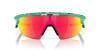OAKLEY SPHAERA SUNGLASSES 130MM, 3N - MATTE CELESTE/BLACK NEURON/RUBY