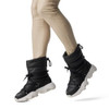 208253 WOMEN'S KINETIC IMPACT NXT WATERPROOF MID BOOT BLACK/SEA SALT SIZE 7.5 New