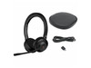 Cyber Acoustics Professional Wireless Headset With AI Noise Cancelation - Stereo