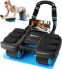 MEXLYCA AB ROLLER WHEEL;4-WHEEL AUTOMATIC REBOUND ABDOMINAL EXERCISE WHEEL,BLACK