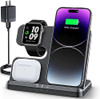 JARGOU 3 IN 1 CHARGING STATION FOR APPLE WIRELESS CHARGER FOR IPHONE 17 16E 16