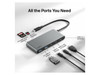 Belkin 7-Port USB-C Hub USB-C to 2xUSB-A, 2xUSB-C, 1x4K HDMI, 1xSD + 1xMicroSD