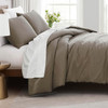 SOUTHSHORE FINE LIVING OVERSIZED KING/CALIFORNIA KING DUVET - DARK TAUPET