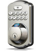 VEISE KS02A FINGERPRINT KEYLESS ENTRY DOOR LOCK, SATIN NICKEL