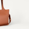 AMAZON ESSENTIALS WOMEN'S SOFT CROSSBODY TOTE BAG 13.34 X 10.1 X 3.73 NEW TAN New