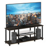 Furinno TURN-N-TUBE NO TOOLS 3D 3-TIER ENTERTAINMENT TV STAND 50" - Dark Brown