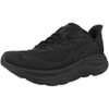 1162030 HOKA CLIFTON 10 ROAD RUNNING MEN'S BLACK SIZE 9.5