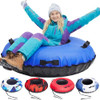 ZEALFEEL SNOW TUBE 45''/48'' RUBBER SNOW TUBES WITH CANVAS COVER - BLUE