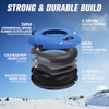 ZEALFEEL SNOW TUBE 45''/48'' RUBBER SNOW TUBES WITH CANVAS COVER - BLUE