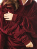 VENUSTAS UNISEX HEATED WEARABLE BLANKET HOODIE 7.4V - BURGUNDY