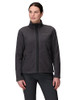 M16250 MARMOT WOMEN'S DROP LINE FLEECE FULL-ZIP JACKET SIZE S BLACK HEATHER New