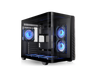 Thermaltake Vision 330 CR ARGB; Mid Tower; Curved Hinged TG panel; 6x120mm