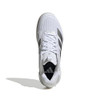 ADIDAS WOMEN'S ADIZERO UBERSONIC 5 TENNIS SHOES WHITE/METALLIC/WHITE SIZE 6