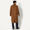 AMAZON ESSENTIALS (DEMI'S PICK) MEN'S WOOL LONG COAT - SIZE: MEN XL - CARAMEL New