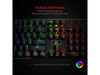 Redragon K556 RGB LED Backlit Wired Mechanical Gaming Keyboard, Aluminum Base,