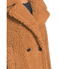 1144454 UGG WOMEN'S GERTRUDE SHORT TEDDY COAT CHESTNUT SIZE XS New