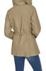354SP771 COLE HAAN WOMEN'S TRAVEL PACKABLE RAIN JACKET SIZE XL - SAGE New