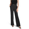 HS4G0A4G HALSTON WOMEN'S STRAIGHT LEG WOVEN SUITING SIZE 10 BLACK New