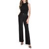 HS4G0A4G HALSTON WOMEN'S STRAIGHT LEG WOVEN SUITING SIZE 10 BLACK New