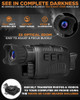 CREATIVE XP NIGHT VISION MONOCULAR HUNTING SURVEILLANCE W/CARD READER BLACK