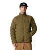 MOUNTAIN HARDWEAR MEN'S STRETCHDOWN™ JACKET - SIZE: LARGE - COMBAT GREEN New