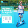 Gotrax KS8 Kick Scooter for Kids 5+, Large 8" Wheels and Height Adjustable