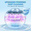 SAYCLO ULTRASONIC RETAINER CLEANER 48KHZ DENTAL CLEANER MACHINE PURE-WHITE