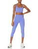 AMAZON ESSENTIALS WOMEN'S HIGH WAISTED ACTIVE CAPRI LEGGINGS WITH POCKETS 2XL New