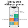 HP ENVY 6055 WIRELESS ALL-IN-ONE PRINTER MOBILE PRINT SCAN COPY 5SE16A - WHITE