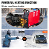 VEVOR 5KW DIESEL AIR HEATER ALL IN ONE 12V DIESEL PARKING HEATER SILENCER - RED
