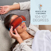 LIFEPRO PORTABLE EYE MASSAGER HEAT VIBRATION OCULAX 4 SOOTHING MODES-BLUE