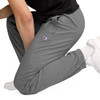 CHAMPION MENS LIGHTWEIGHT LOUNGE SHIRT & SWEATPANTS SET GRANITE GREY HEATHER S New