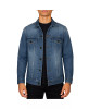 BLU ROCK MEN'S REGULAR-FIT CLASSIC DENIM JACKET - SIZE: MEN XL - DARK WASH New
