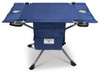 Sport-Brella SunSoul Portable Folding Table for Outdoor Camping, Picnics, Navy