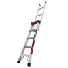 LITTLE GIANT KING KOMBO 8 FT H X 24 IN W ALUMINUM EXTENSION LADDER - SILVER