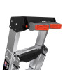 LITTLE GIANT KING KOMBO 8 FT H X 24 IN W ALUMINUM EXTENSION LADDER - SILVER