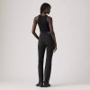 LEVI'S 725 HIGH RISE BOOTCUT JEAN SIZE: 29 X 32 NOSTALGIC NIGHT STRIPE - BLACK New