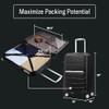 Samsonite Freeform Hardside Carry-On Luggage with Spinner Wheels -NAVY New